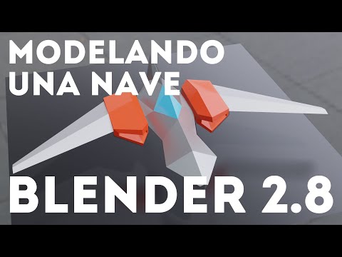 Modelando una Nave en Blender 2.8 – Tutorial en Español