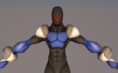 Free 3D character for Cinema 4D: Redox